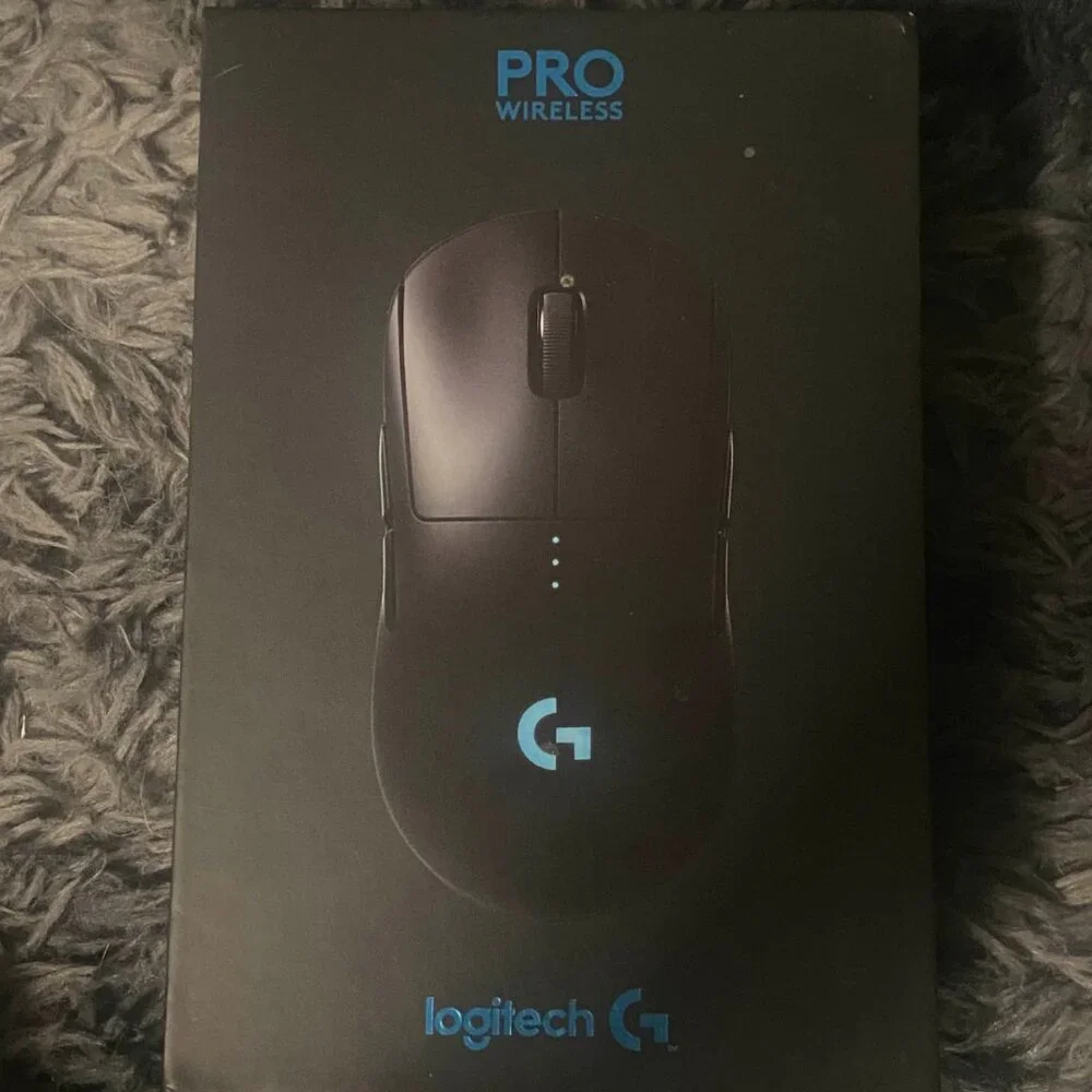 Logitech G Pro Lightweight Wireless Gaming Mouse with RGB - Black
